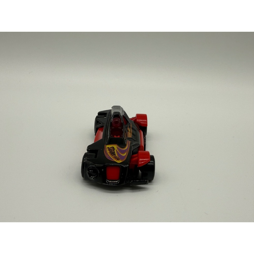 Hot Wheels Med-Evil Diecast Car Black Red Purple Rims Malaysia 1/64 Scale